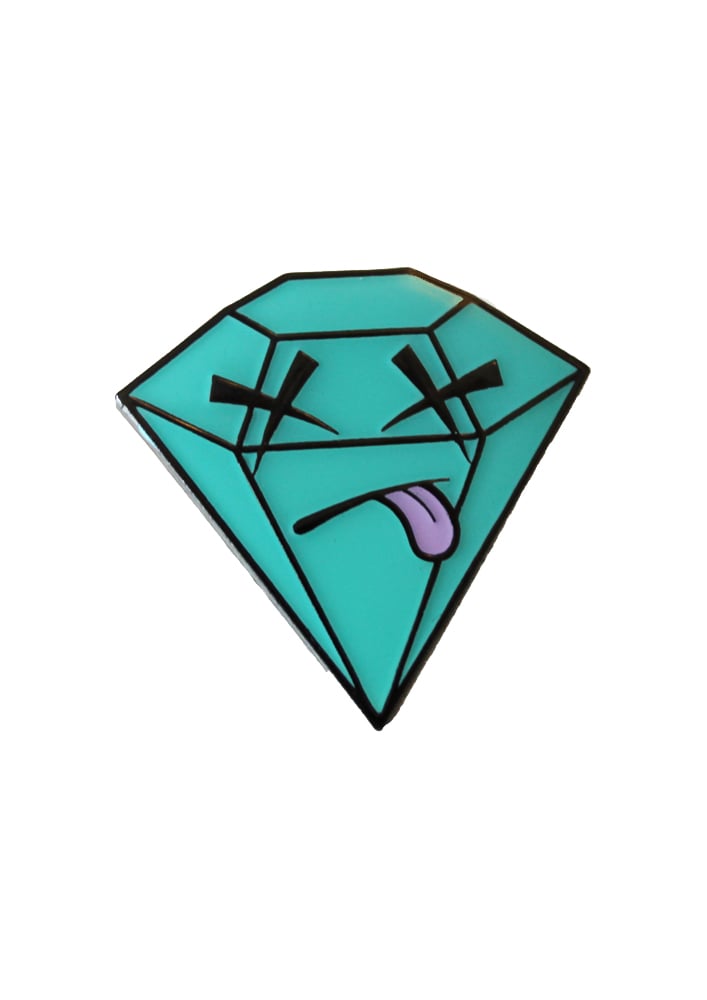 Dead Diamond Pin Badge