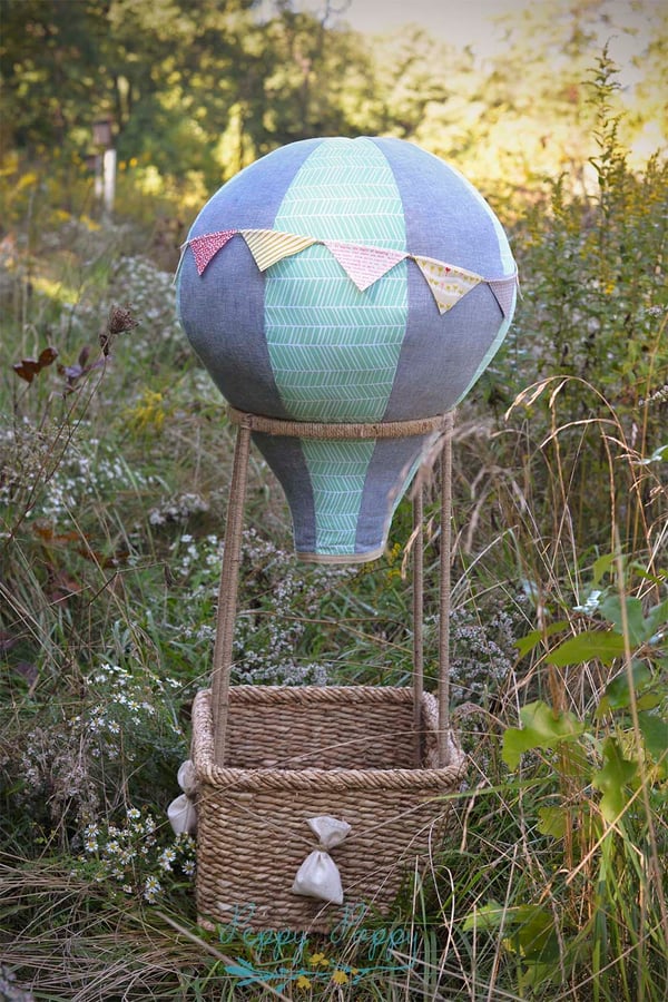 Image of Hot Air Balloon for Little Sitters OOAK, RTS