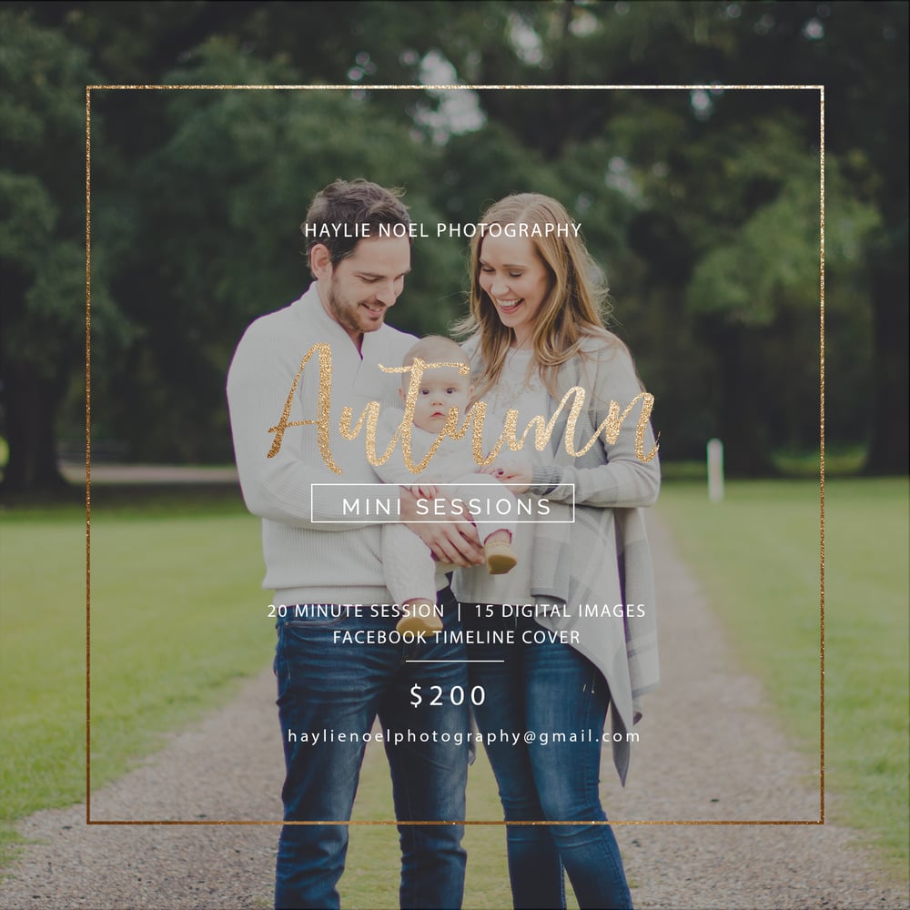 Image of Autumn Mini Session