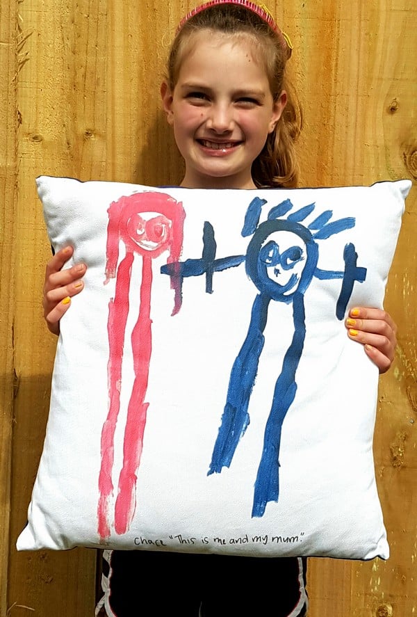 Image of KidzArt Cushion Cover - Custom made