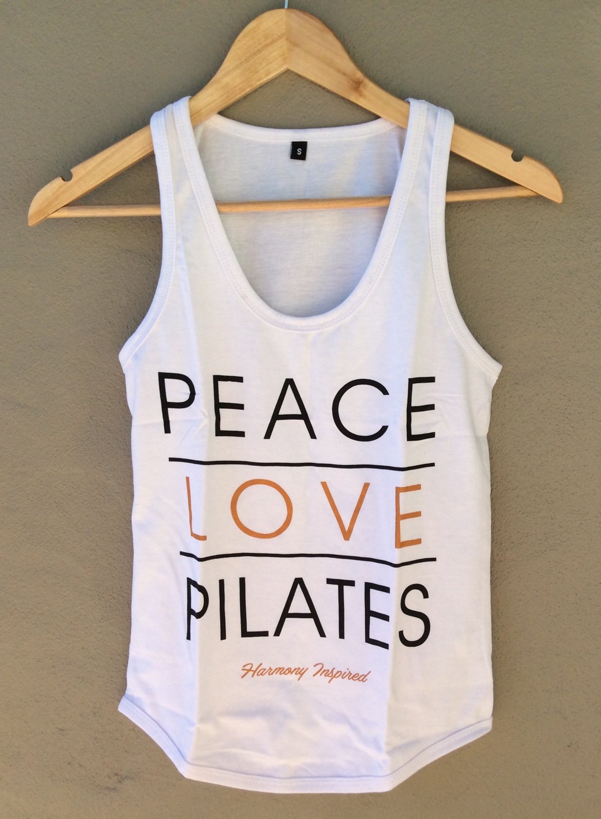 Image of Peace, Love, Pilates Tank Top