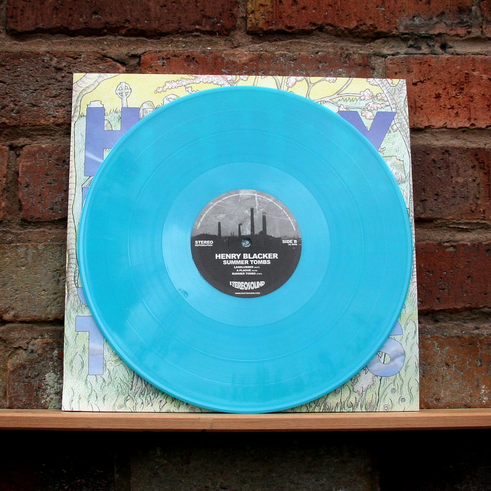 HENRY BLACKER 'Summer Tombs' Blue Vinyl LP