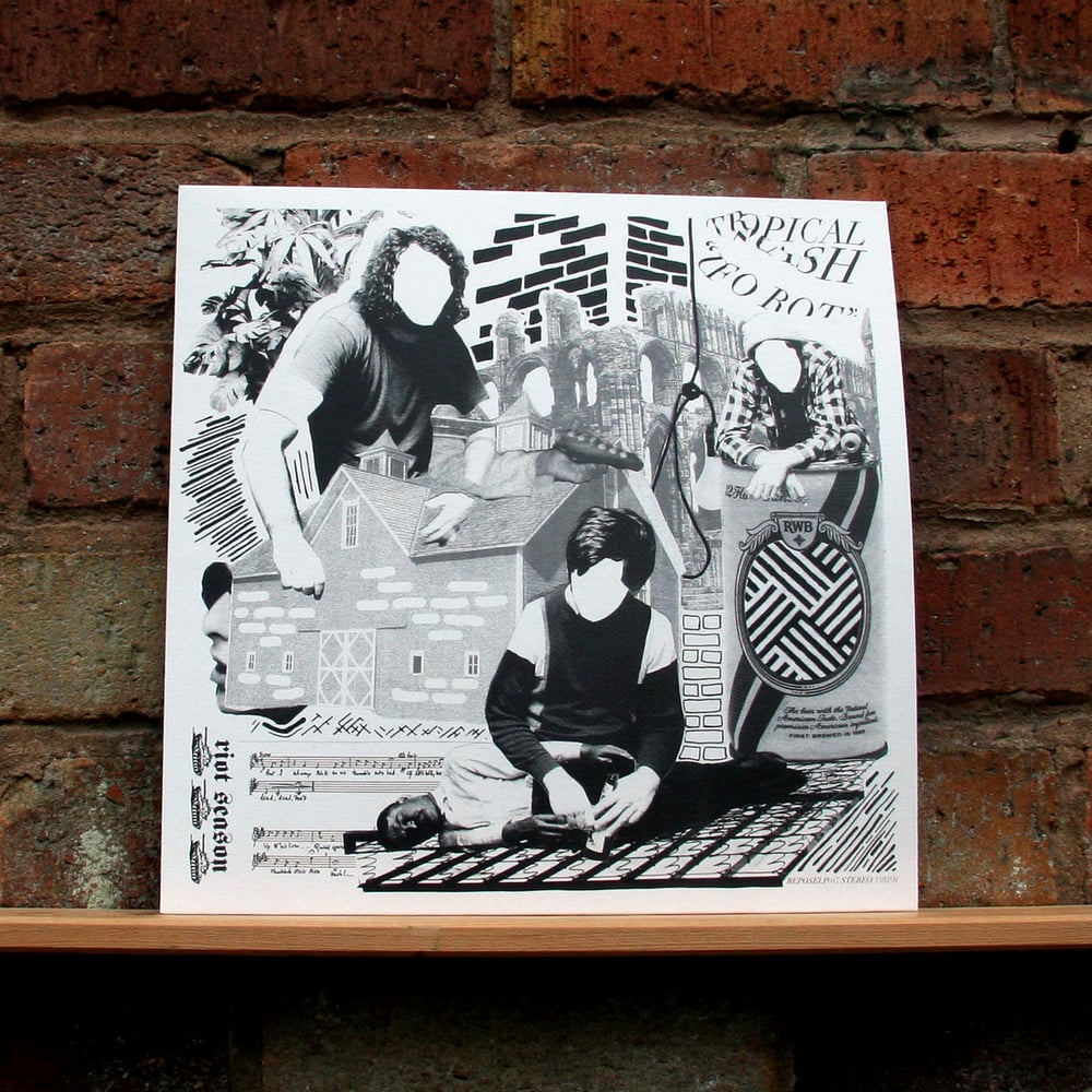 TROPICAL TRASH 'UFO Rot' Vinyl LP