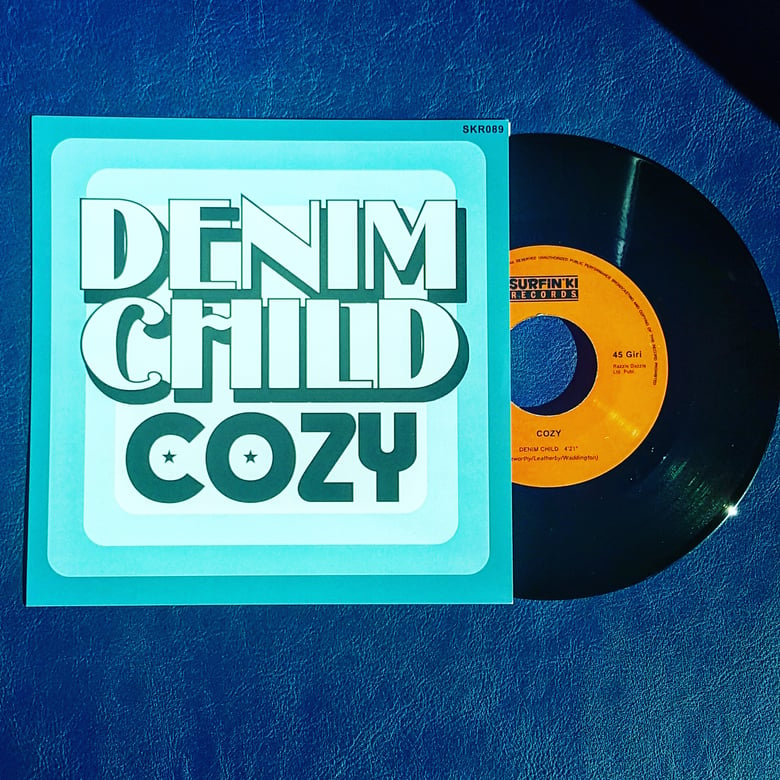 Image of OUT NOW: COZY "Denim Child / Cutie Catcher" 7"