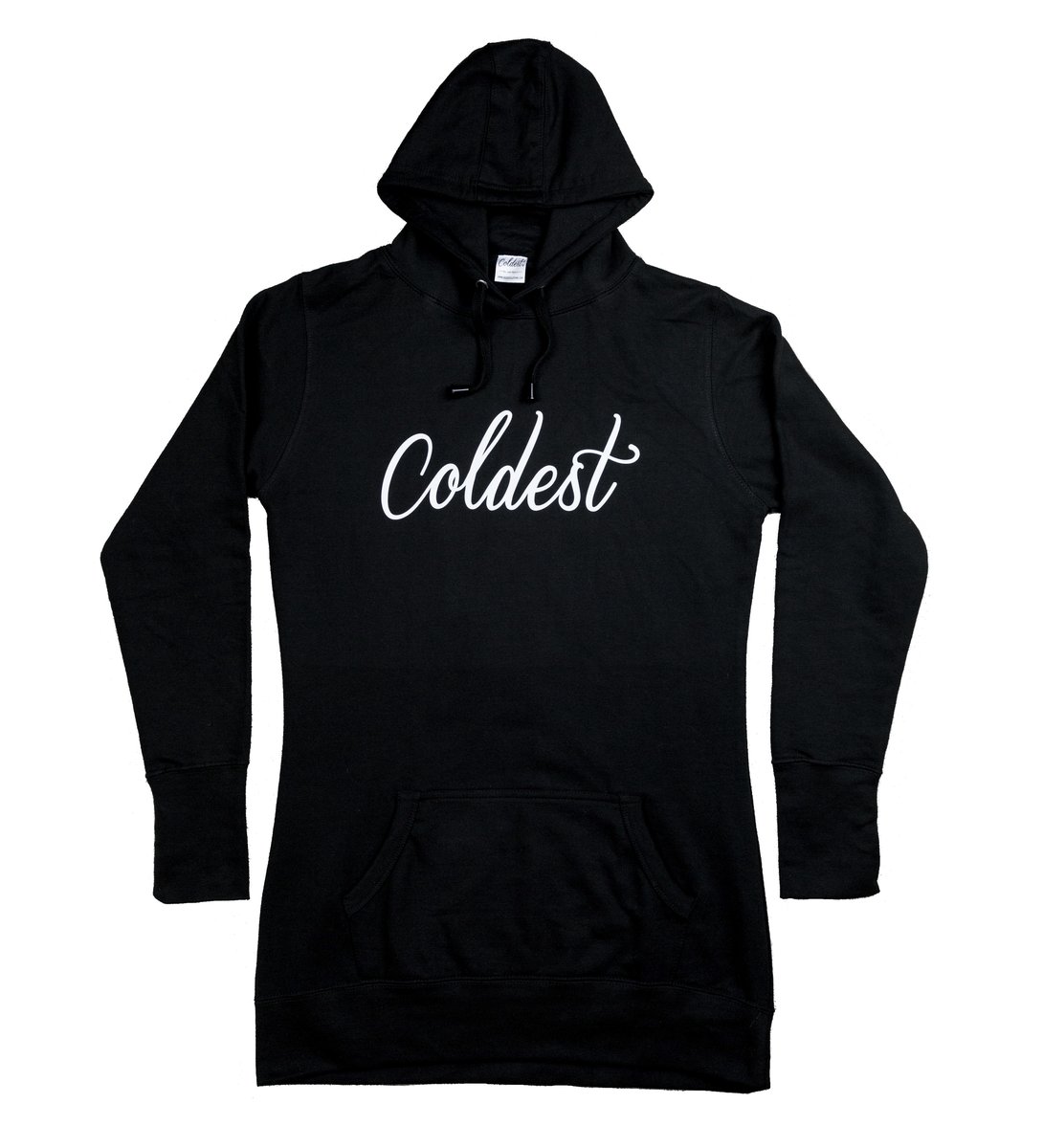 CLASSIC LONGLINE FITTED LADIES HOODIE Coldest Clothing