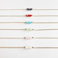 Image 1 of Bracelet perles colorées "Pebble"
