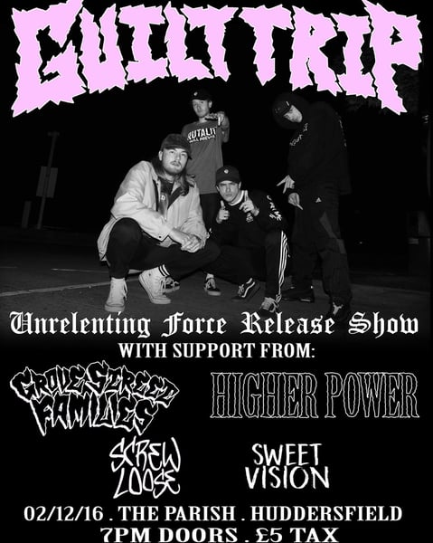 Image of GUILT TRIP RELEASE SHOW 2/12/16