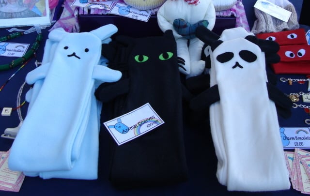 Image of Animal scarves!