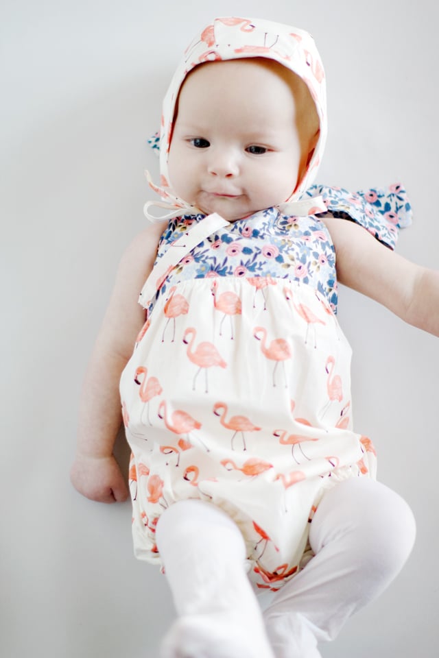 Image of the BOHO BABY ROMPER pattern