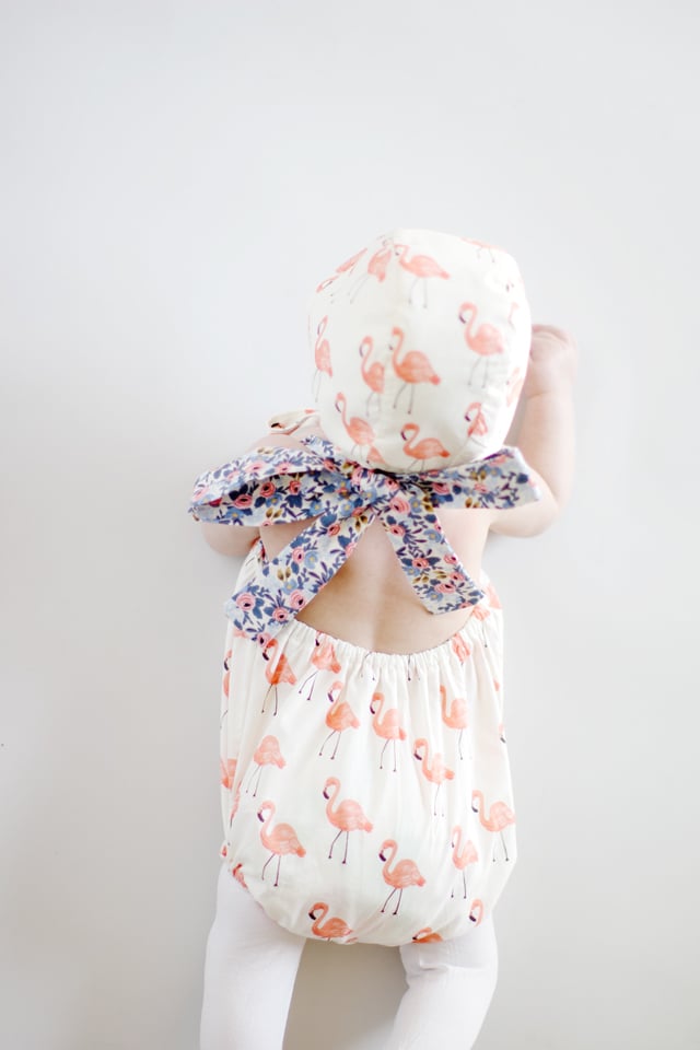 Image of the BOHO BABY ROMPER pattern