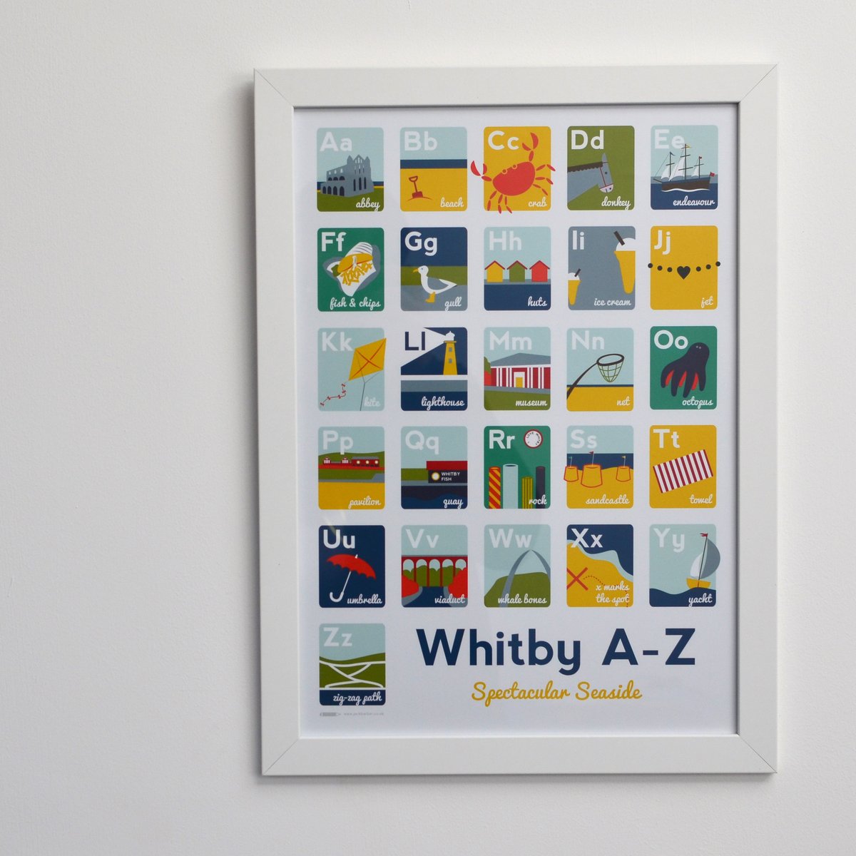Image of Whitby A-Z A3 Print
