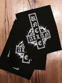 Image 2 of Uncle Allan inverted cross patch