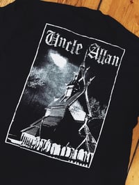 Image 2 of Godless tattooing shirt.