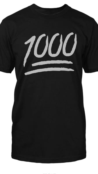 Image of 1000 emoji men's tee