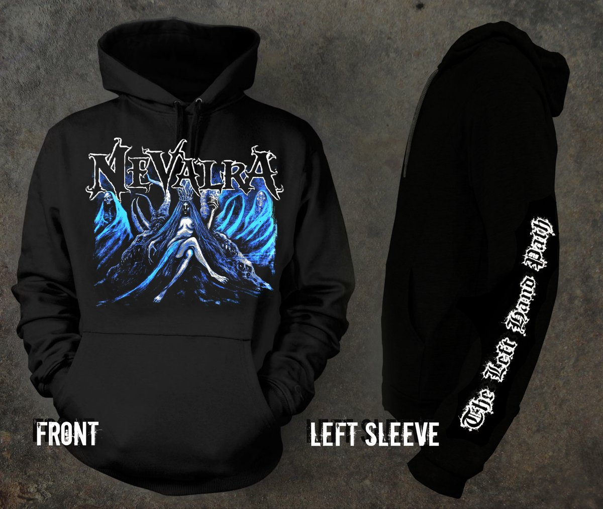 Image of NEVALRA - "The Left Hand Path" Hoodie