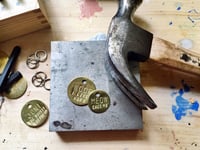 Image 4 of CUSTOM HAND HAMMERED PET ID TAG 