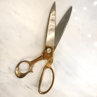 Image 3 of Brass Tailor Scissors
