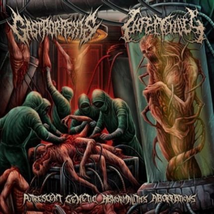 Image of Infectology / Gastrorrexis - Putrescent Genetic Abnormalities Aberrations SPLIT CD