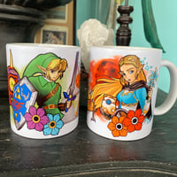 Image 1 of Lot de 2 mugs Zelda/Link 