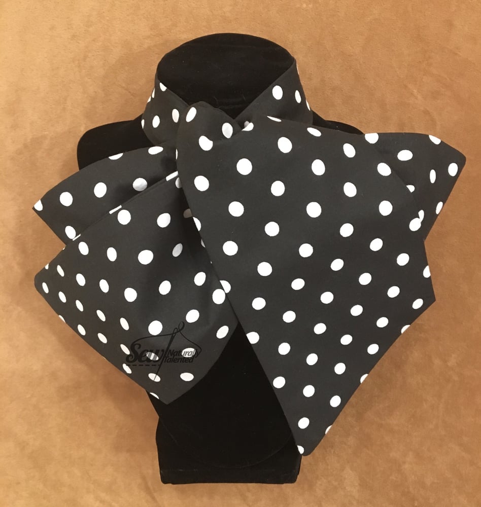 Image of Black & White Polkadot Signature tie