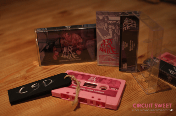 Image of CASSETTE STORE DAY RELEASE 2016  - Let's Kill Janice: Interference / Smile & Gesture