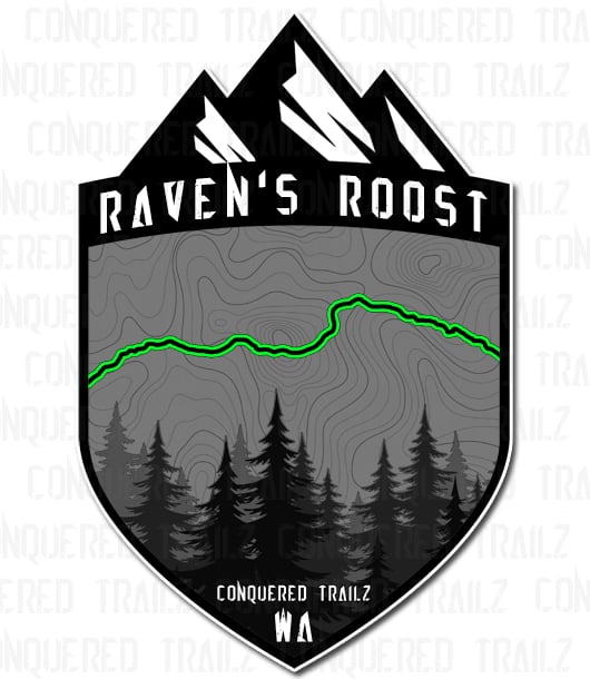Image of "Raven's Roost" Trail Badge