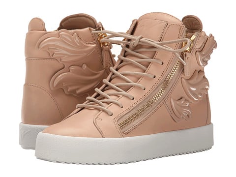 Image of  Giuseppe Zanotti Hi-Top Winged Sneaker 