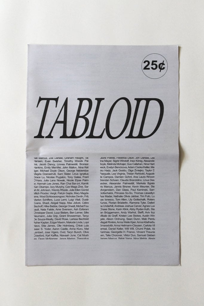 Image of TABLOID