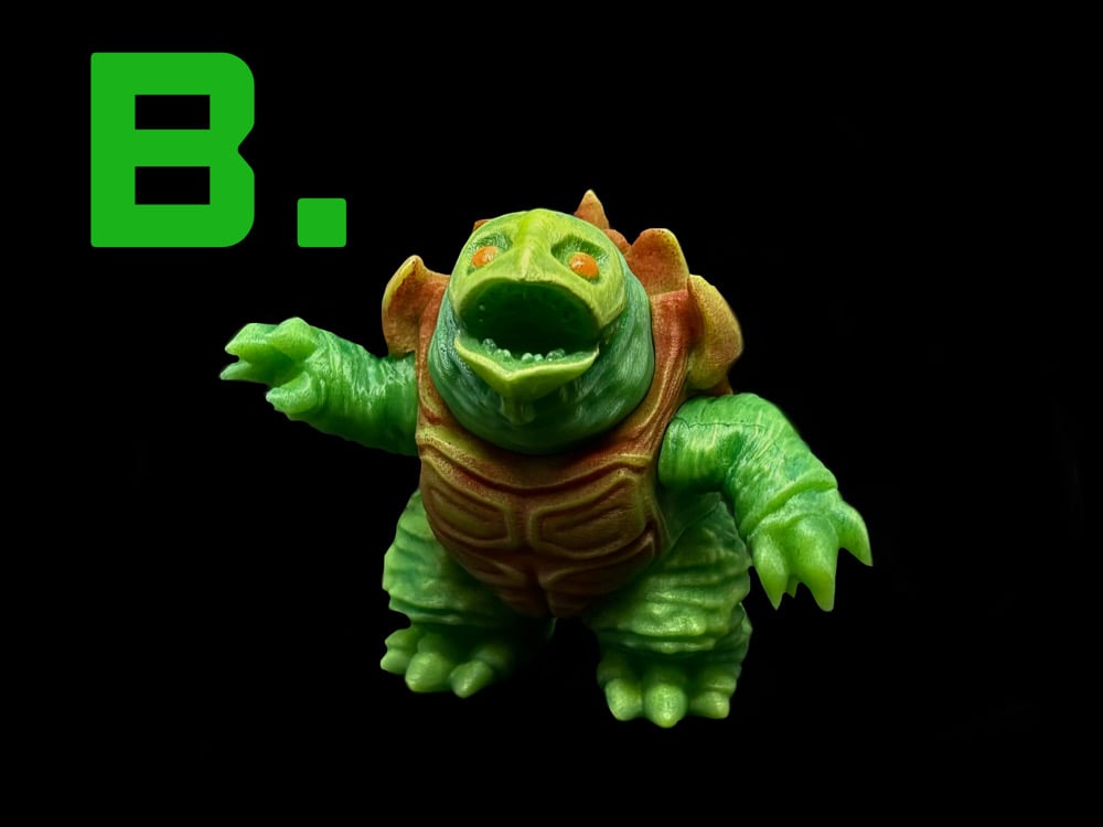 Image of Kaiju Rumble Max : Hell Turtle (Resin) [Painted]