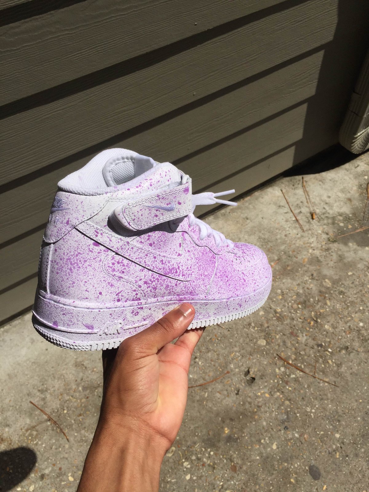 Image of (AF1) Sun Speckle Purple 