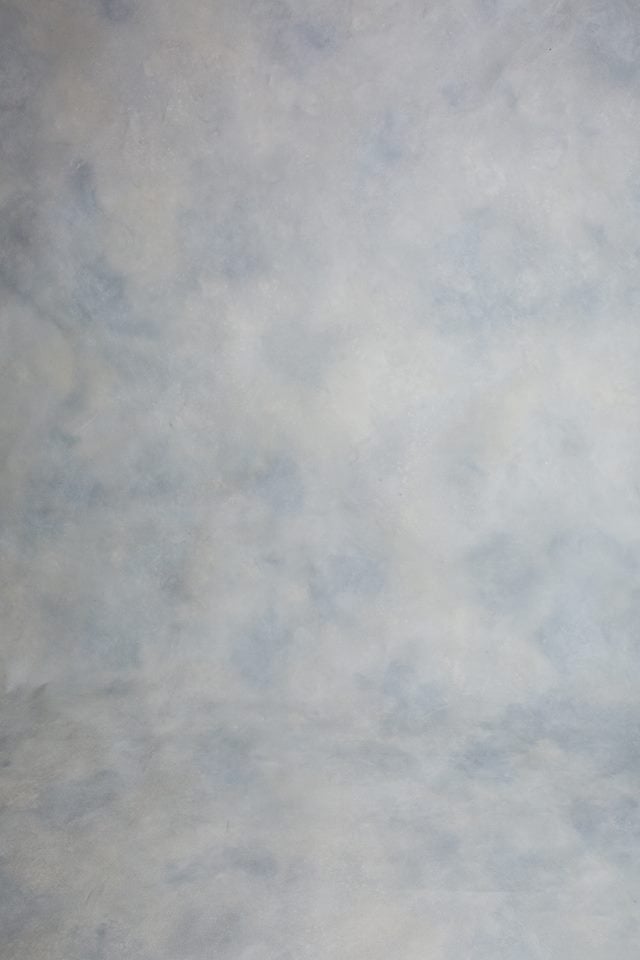 Image of GRAY/BLUE - hand painted backdrop; size: 190 X 260cm
