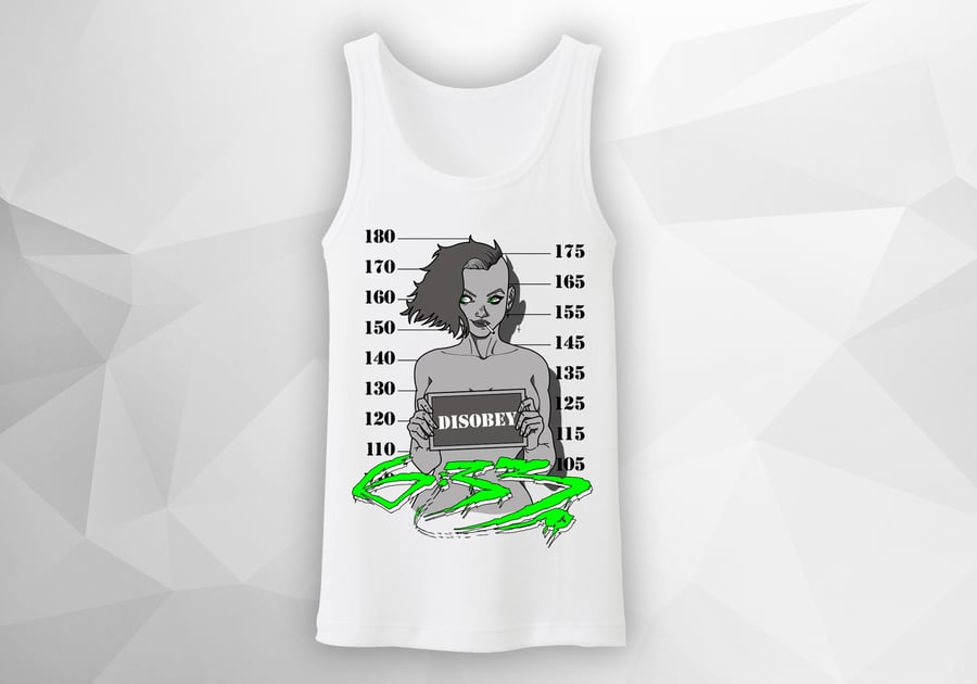 Image of "DISOBEY" Tank Top