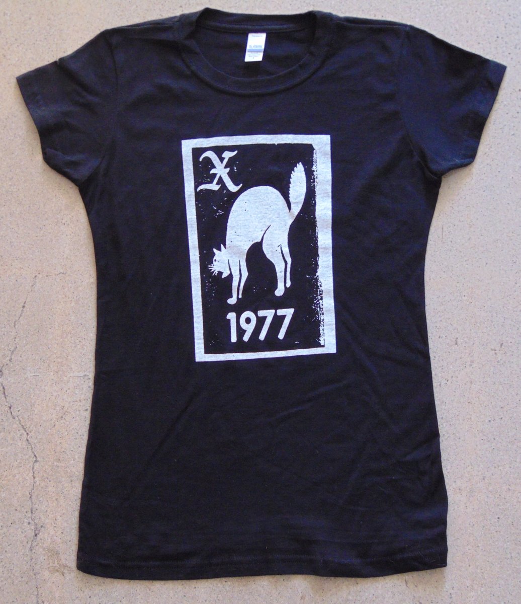 Women's Black Cat Tee / X the band