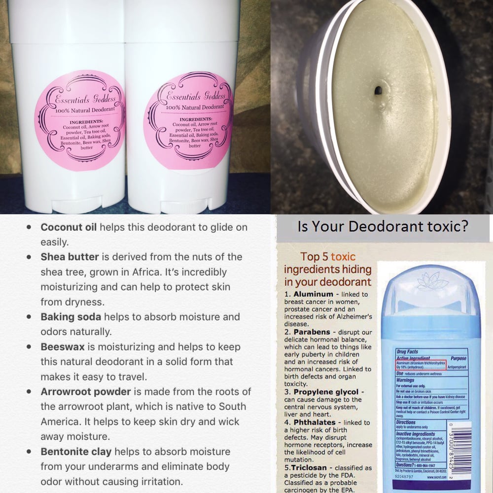 Image of Organic Deodorant 💞 ( Handmade, Made to order)