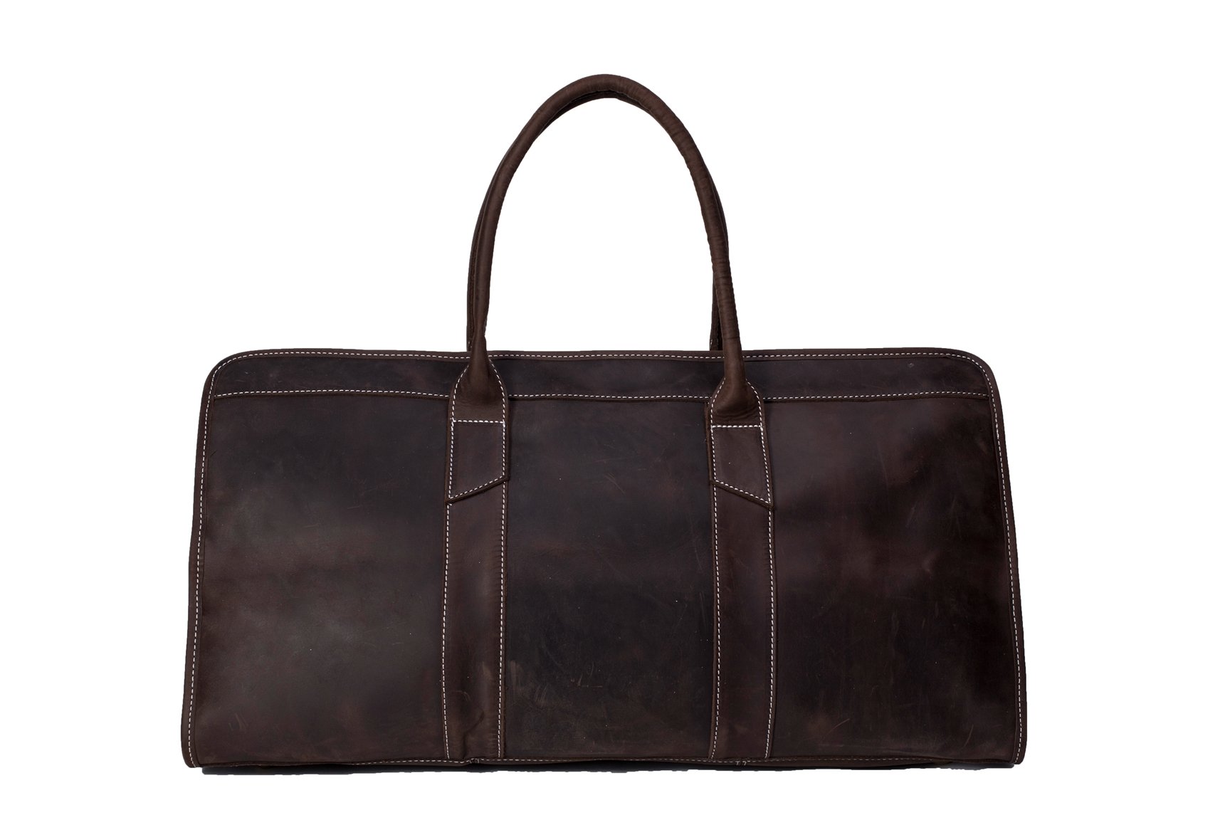 22'' Handmade Large Leather Travel Bag, Duffle Bag, Weekender Bag MG32 ...