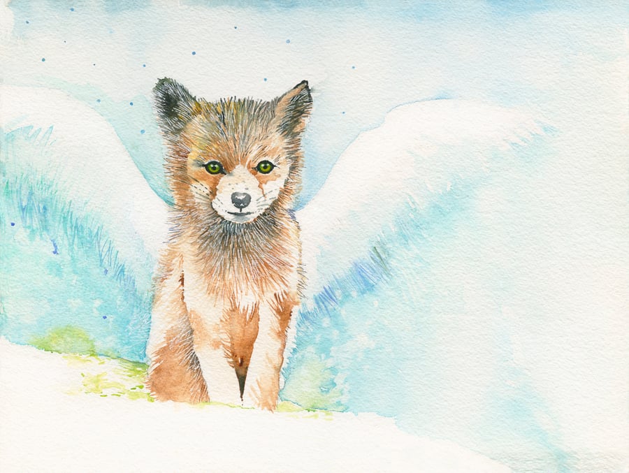 Image of Benji the baby Fox