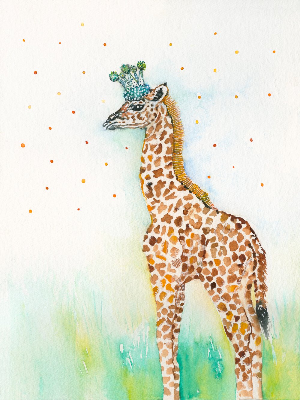 Image of Quin the baby Giraffe...FREE POSTAGE 