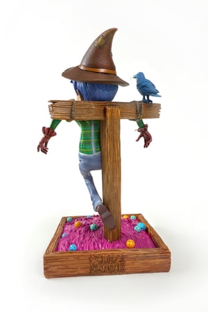 Image of "The Scarecrow" Designer Toy, 10'' Figurine (Signed and Sketched Version)