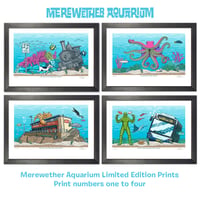 Image 1 of 1. Merewether Aquarium A4 digital prints one to four