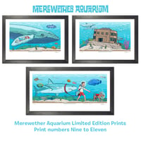 Image 1 of 3. Merewether Aquarium A4 digital prints Nine to Eleven