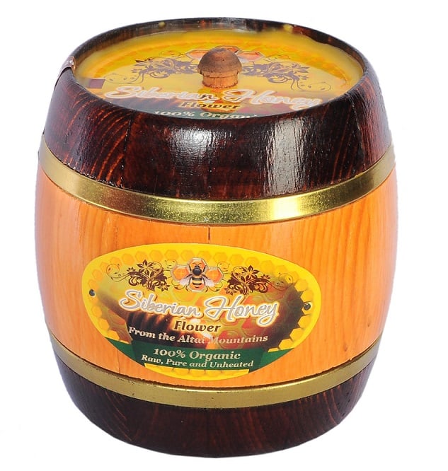 Image of WOW! REAL Siberian Flower Honey 2LBS - 100% Raw, Organic,NON-GMO, Unheated(Antibiotic & Gluten FREE)