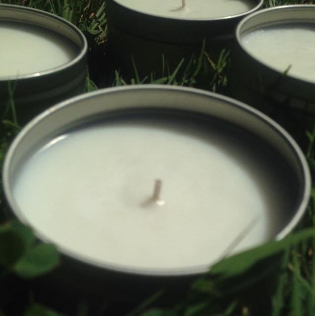 Image of 8 ounce Soy Massage Candle