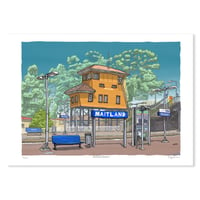 Image 1 of Maitland Station, digital print