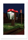 Telephone Box, High Street, East Maitland, digital print