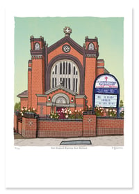 Image 1 of St Joseph's Church, East Maitland, digital print