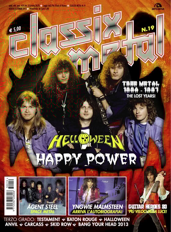 Image of CLASSIX METAL N. 19 (AGOSTO 2013) - ATTENZIONE, SOLO 10 COPIE DISPONIBILI!!!