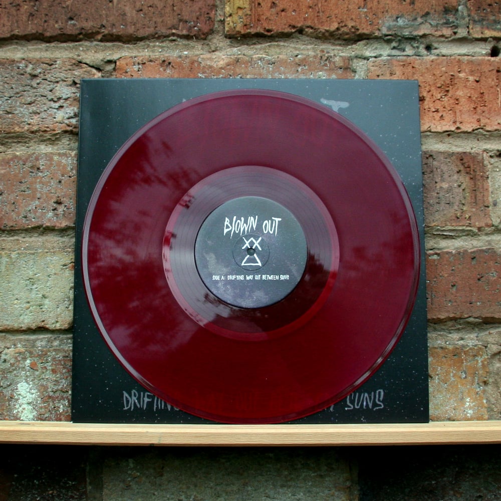 BLOWN OUT 'Drifting Way Out Between Suns' Claret Vinyl LP