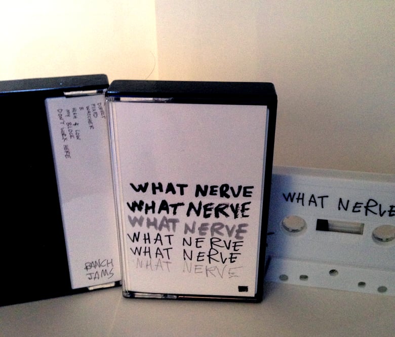 Image of WHAT NERVE - S/T cassette