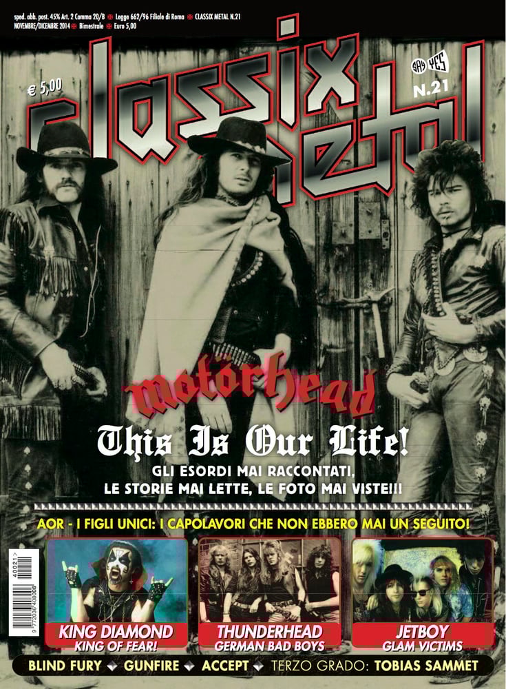 Image of CLASSIX METAL N. 21 (NOVEMBRE 2014) - ATTEZIONE SOLO 15 COPIE DISPONIBILI!