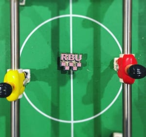Image of R.B.U - 004 'The Hamlet' Pin Badge